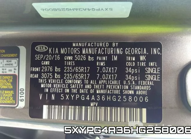 5XYPG4A36HG258006 фото 10