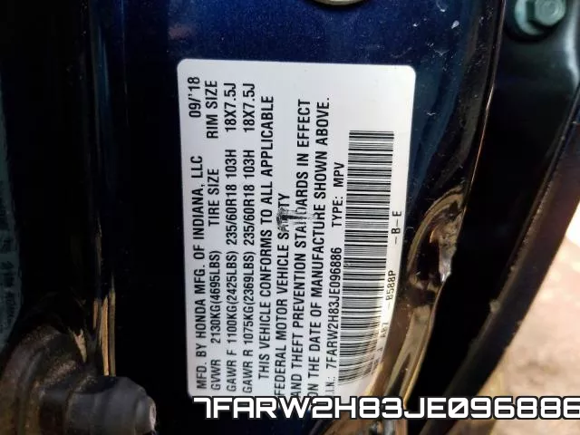 7FARW2H83JE096886 фото 2
