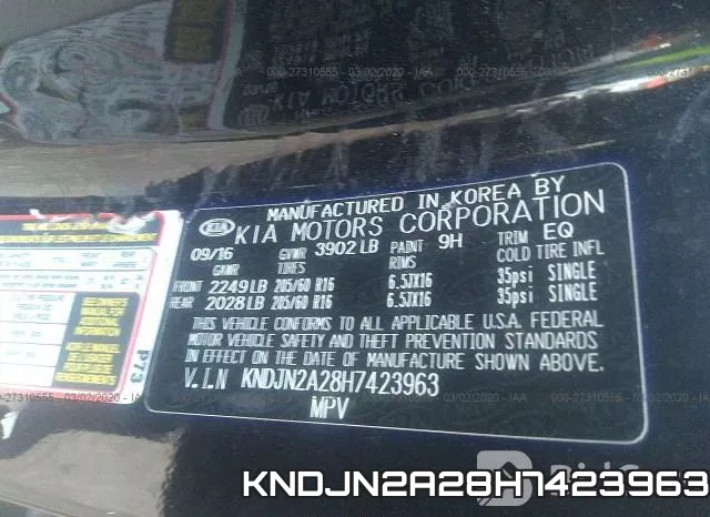 KNDJN2A28H7423963 фото 10