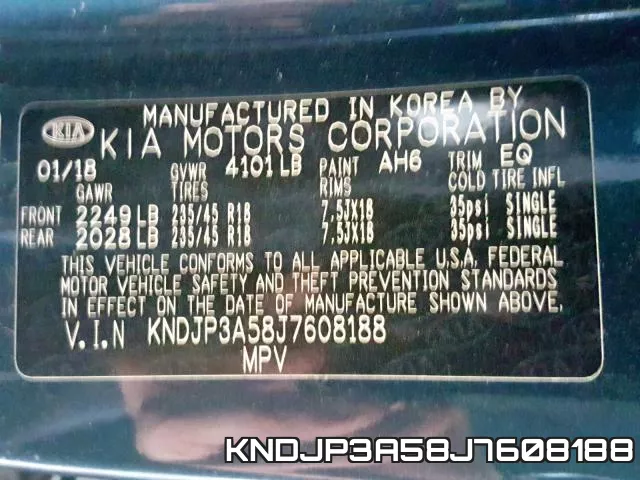 KNDJP3A58J7608188 фото 2