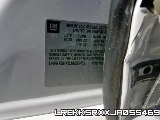 LREKK5RXXJA055469 фото 2