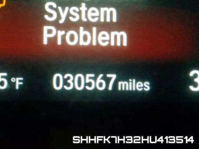 SHHFK7H32HU413514 фото 9