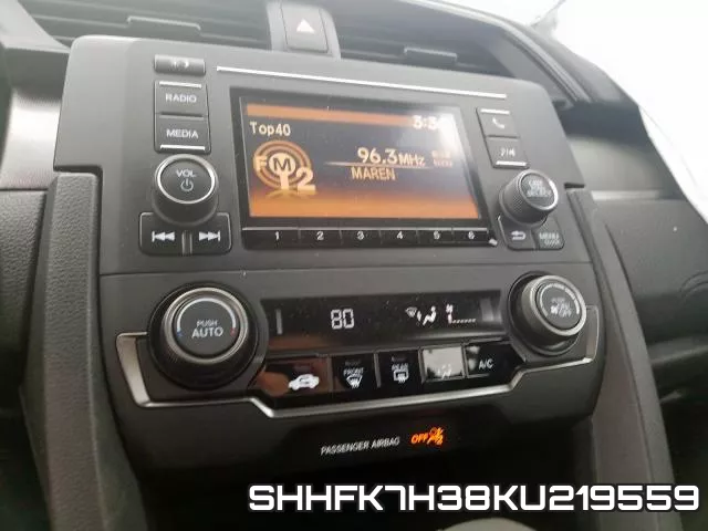 SHHFK7H38KU219559 фото 10