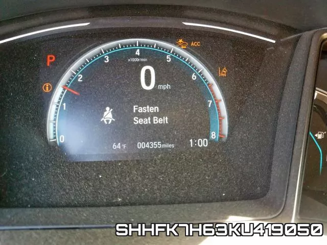 SHHFK7H63KU419050 фото 9