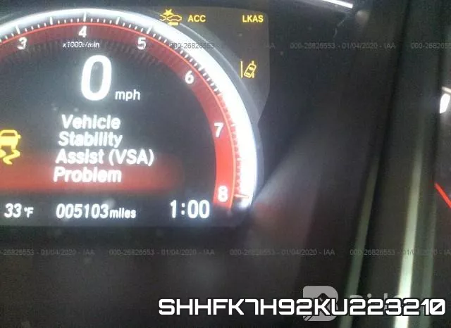 SHHFK7H92KU223210 фото 8