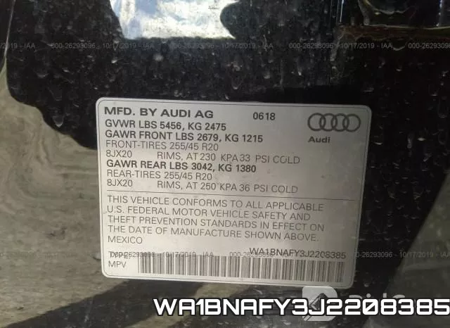 WA1BNAFY3J2208385 фото 10