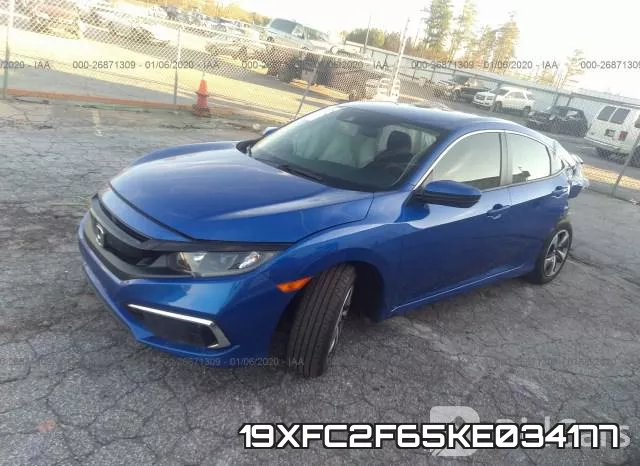 19XFC2F65KE034177 фото 3