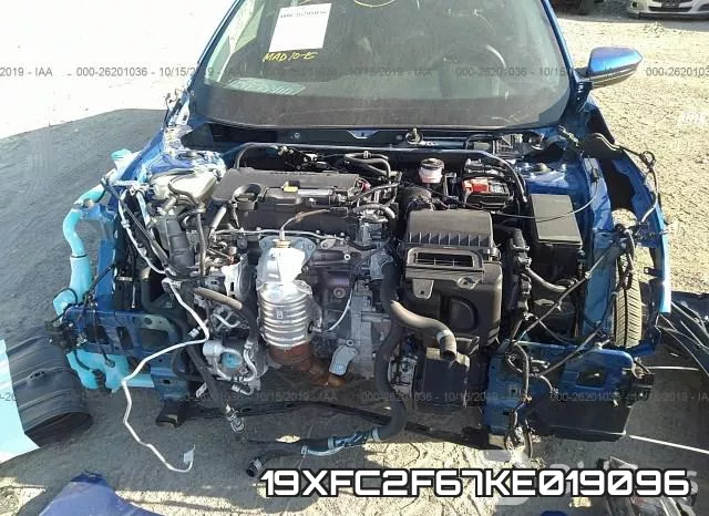 19XFC2F67KE019096 фото 2