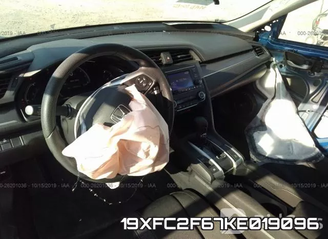 19XFC2F67KE019096 фото 6