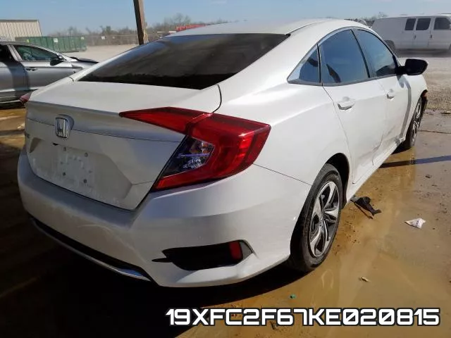 19XFC2F67KE020815 фото 5