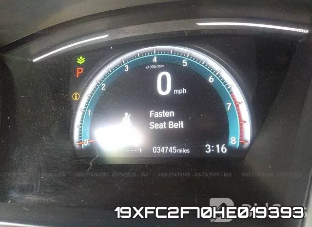 19XFC2F70HE019393 фото 8