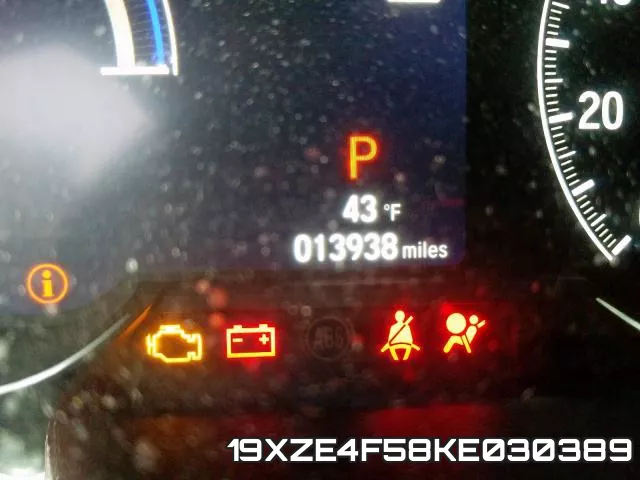 19XZE4F58KE030389 фото 9