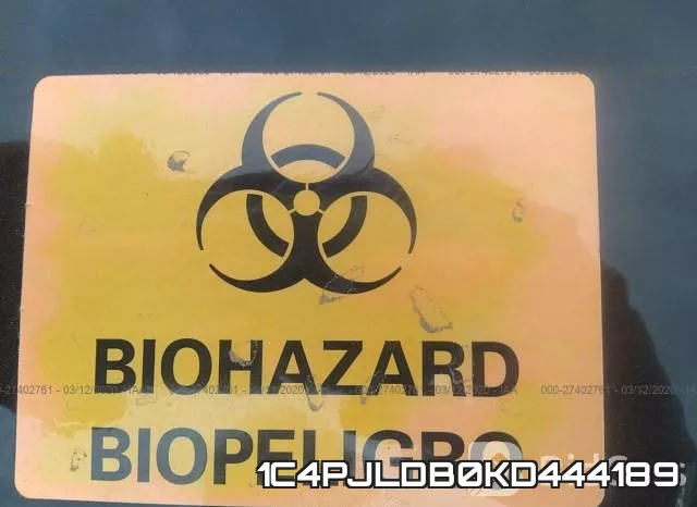 1C4PJLDB0KD444189 фото 8