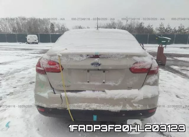 1FADP3F20HL203123 фото 7