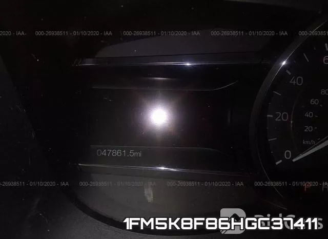 1FM5K8F86HGC37411 фото 8