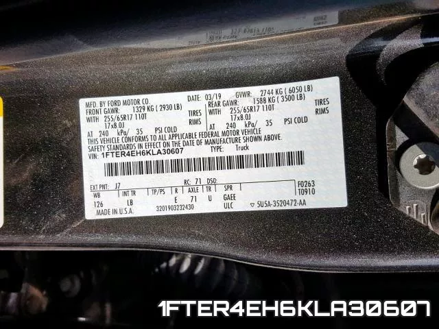 1FTER4EH6KLA30607 фото 2