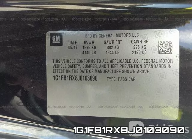 1G1FB1RX8J0103090 фото 10