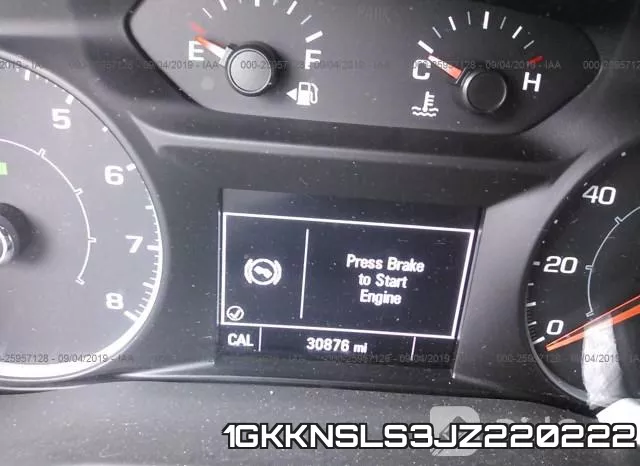 1GKKNSLS3JZ220222 фото 8