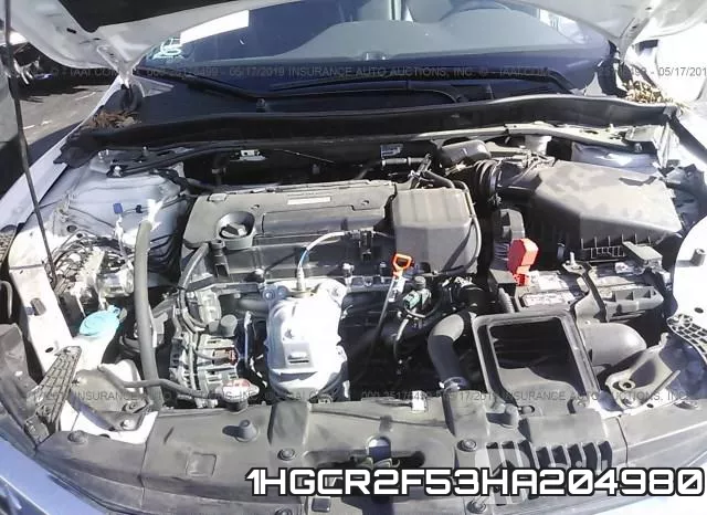 1HGCR2F53HA204980 фото 2