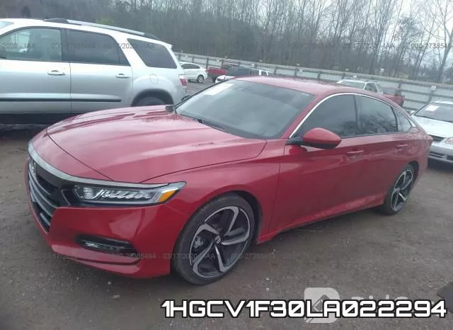 1HGCV1F30LA022294 фото 3