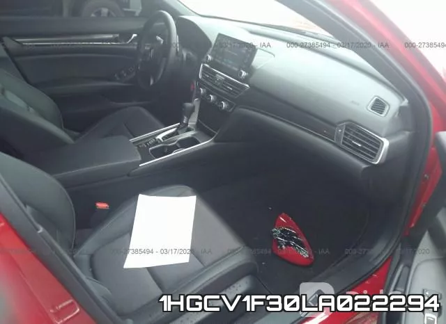 1HGCV1F30LA022294 фото 6