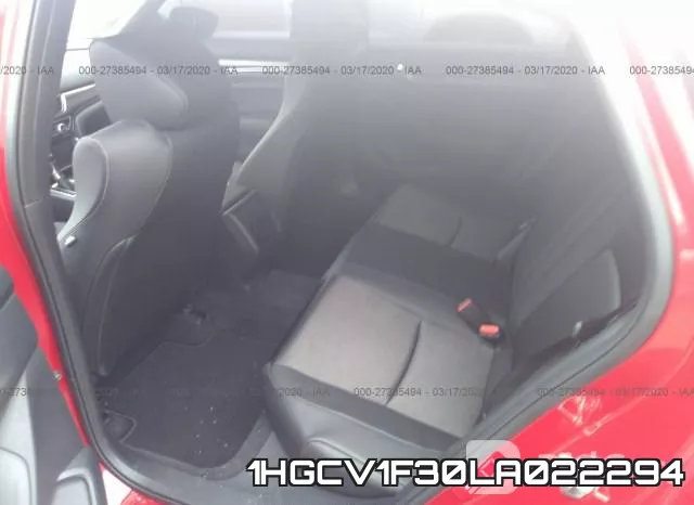 1HGCV1F30LA022294 фото 9
