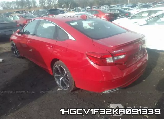 1HGCV1F32KA091339 фото 4