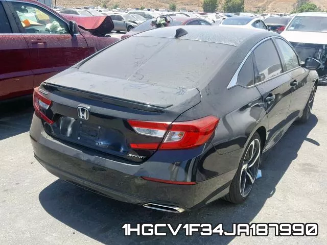 1HGCV1F34JA187990 фото 5