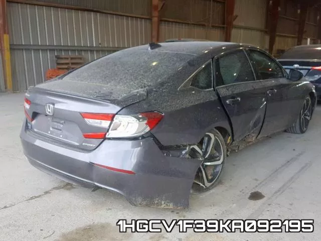 1HGCV1F39KA092195 фото 5