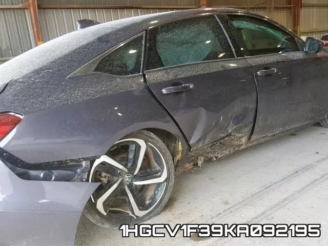 1HGCV1F39KA092195 фото 10