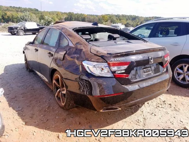 1HGCV2F38KA005943 фото 4