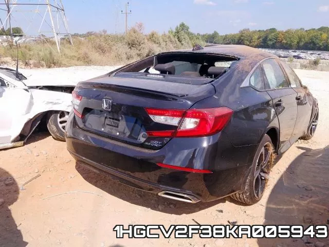 1HGCV2F38KA005943 фото 5