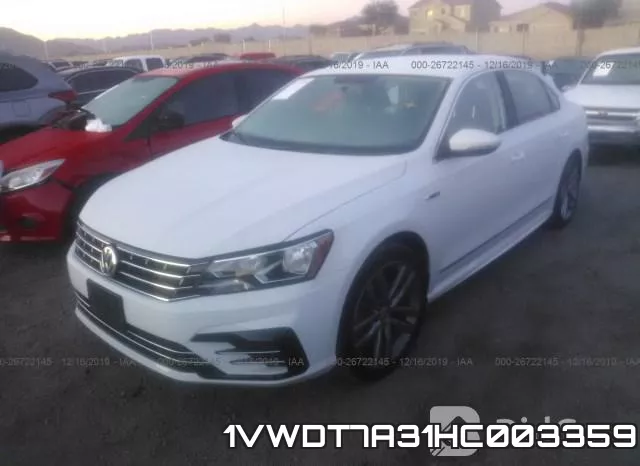 1VWDT7A31HC003359 фото 3