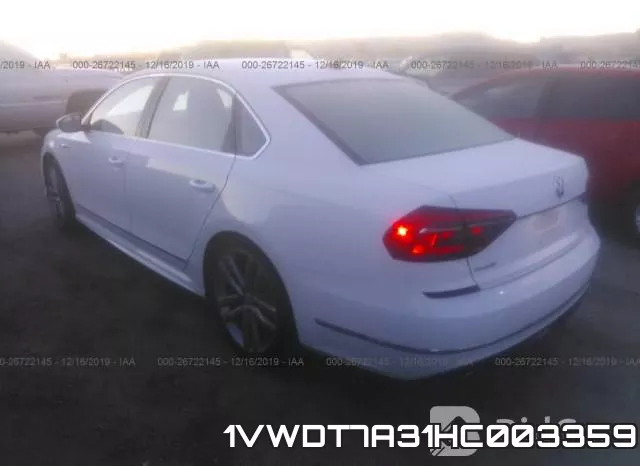 1VWDT7A31HC003359 фото 4
