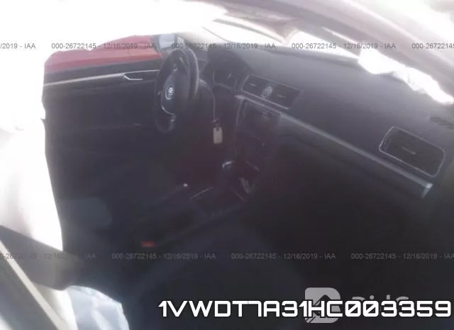 1VWDT7A31HC003359 фото 6