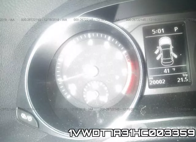 1VWDT7A31HC003359 фото 8