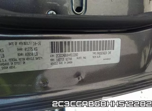 2C3CCABG8HH512282 фото 10
