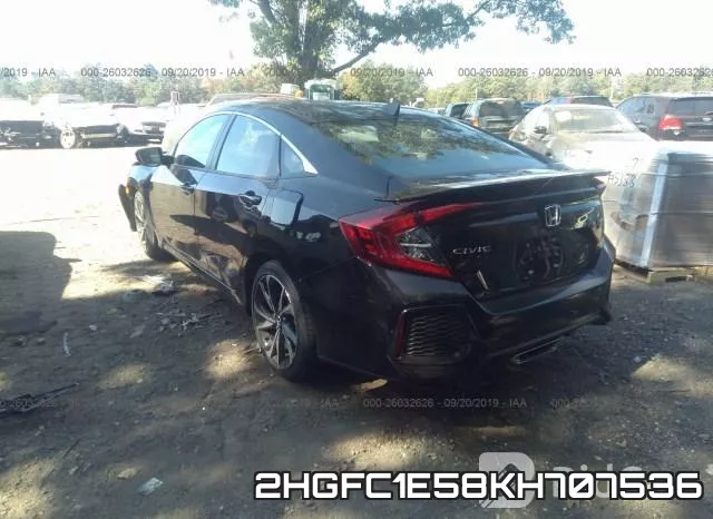 2HGFC1E58KH707536 фото 4
