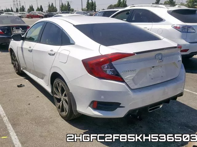 2HGFC2F85KH536503 фото 4