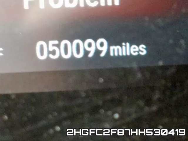 2HGFC2F87HH530419 фото 9