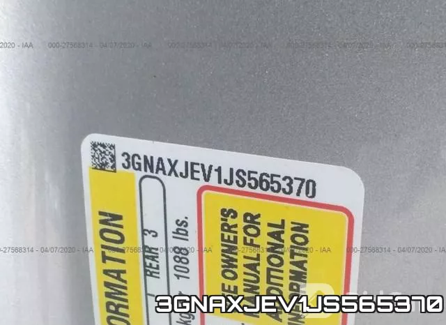 3GNAXJEV1JS565370 фото 10