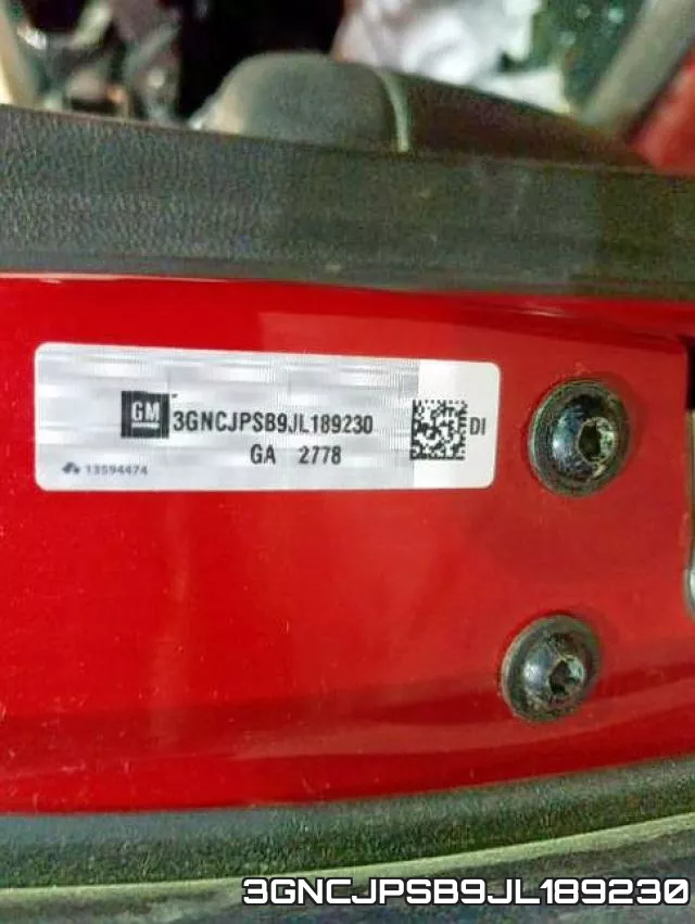 3GNCJPSB9JL189230 фото 2