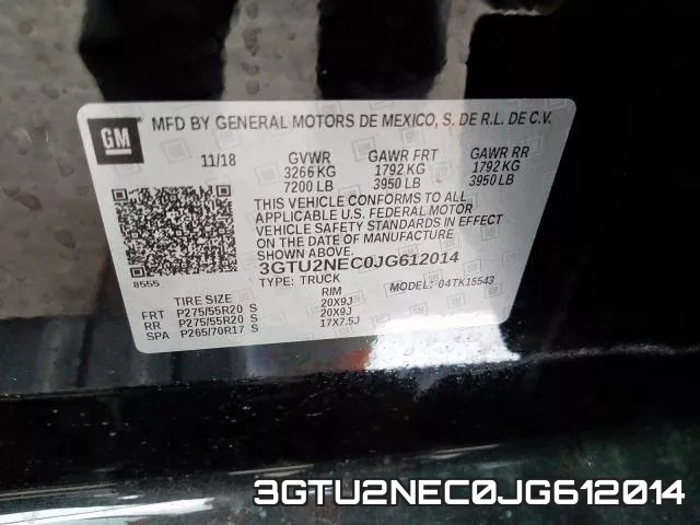3GTU2NEC0JG612014 фото 2