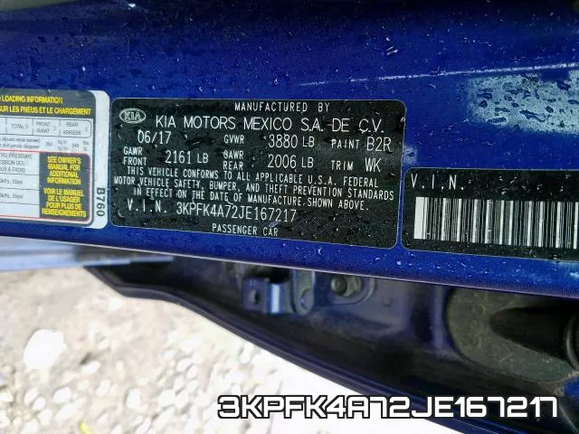 3KPFK4A72JE167217 фото 2