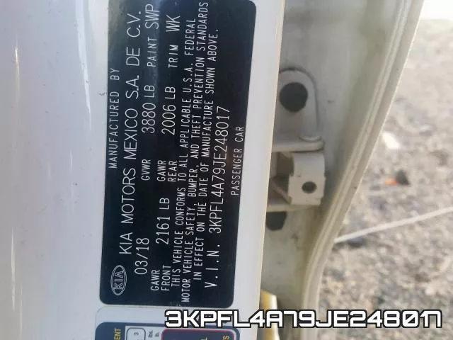3KPFL4A79JE248017 фото 2