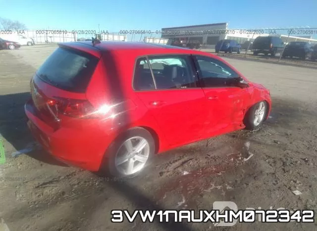 3VW117AUXHM072342 фото 5