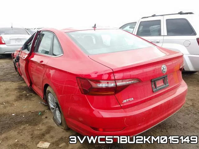 3VWC57BU2KM015149 фото 4