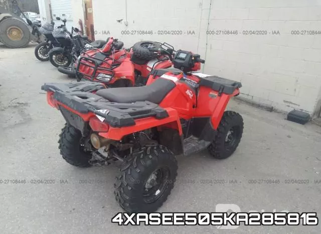 4XASEE505KA285816 фото 5