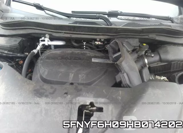 5FNYF6H09HB074202 фото 2