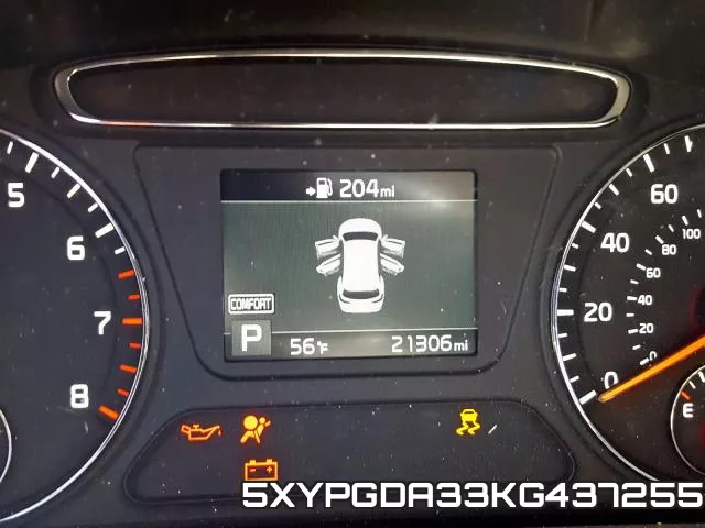 5XYPGDA33KG437255 фото 9